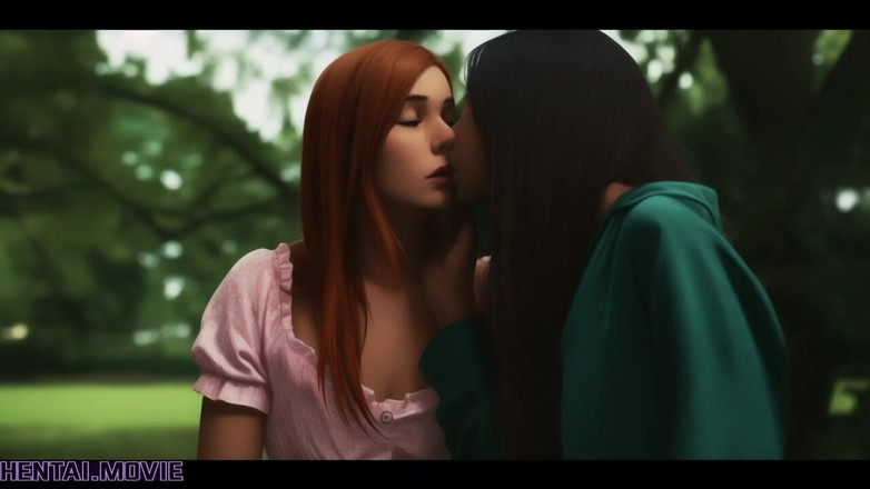 Hentai.movie: Tutkulu lezbiyen eylemi beklenmedik bir dönüş yapıyor