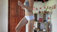 MissAnja_FH: Spocony Workout + lifting tyłka + spodnie siusiu