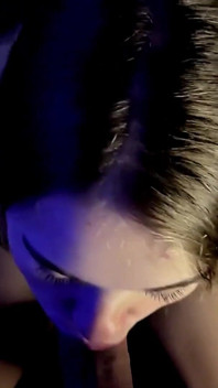 Half Stepsister Made Stepbrother’s Evening Pleasant | Oral Creampie. Sea of Sperm