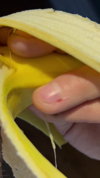 Anweisungen, wie eine schlampe eine banane richtig isst