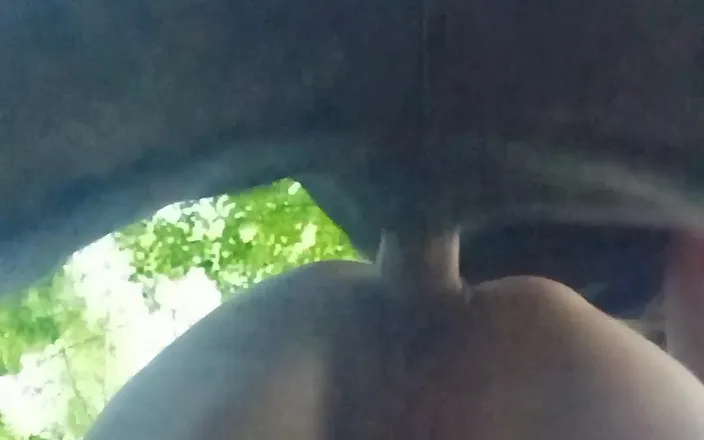 Obsidian22: Manželka šuká venku, kundička tekoucí se 2 creampie