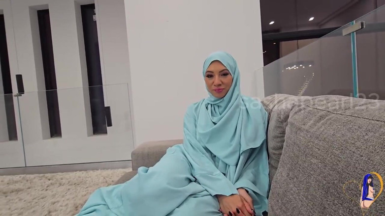 Sasha Pearl: Hijabi troia matrimonio combo anale profondo disordinato pompino creampie