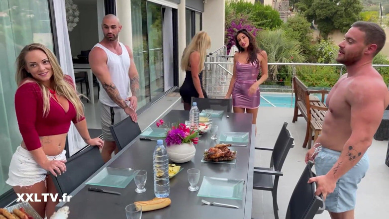 XXLTVFR: Swinger Orgy in a Villa in Corsica