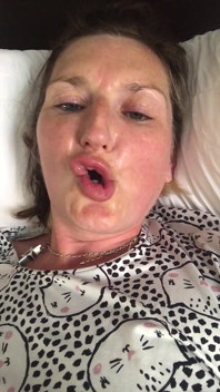 My Hot, Sweaty Crossed Eyed Orgasm Face