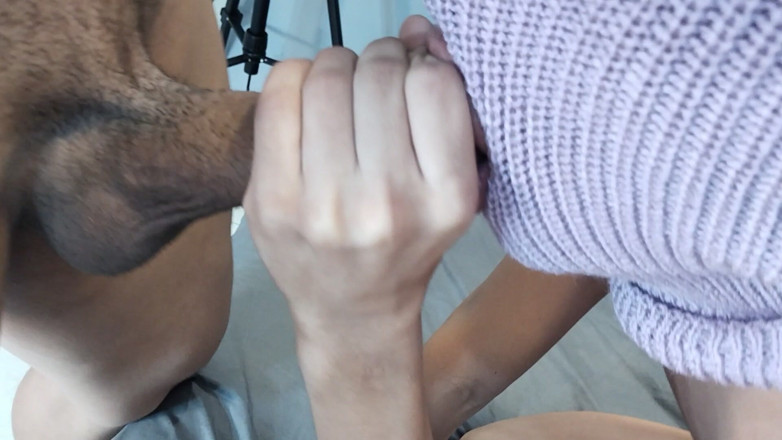 Thiago Florez: Štíhlý twink kouří tlustý XXL penis kolumbijského muže str8