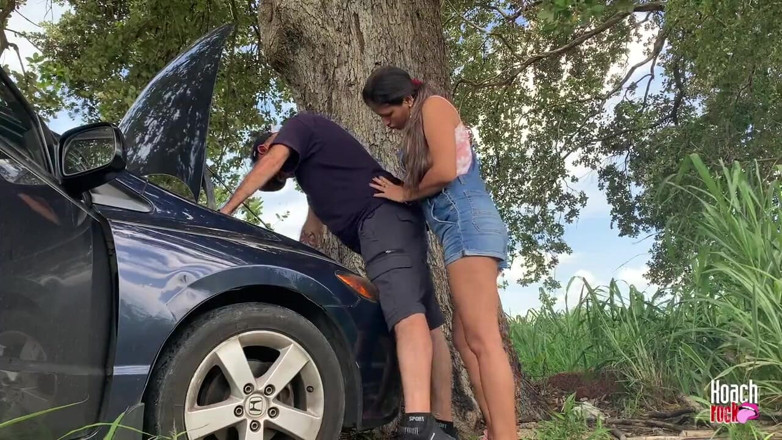 thundass: Smelling and Licking the Mechanic's Ass to Pay for the...
