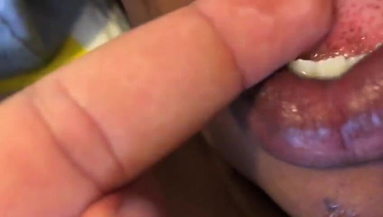 Princess Amanie: 18 year old ebony teen titty fuck | interracial college couple...