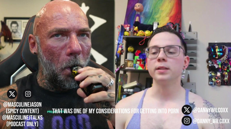 Raw and Uncensored with Masculine Jason: Porn Star Confessions - Danny Wilcoxx (episode 206)
