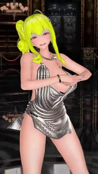 Azur Lane St. Louis Half nud Dance Nayeon-pop Hentai MMD 3D Blonda Color Edit Smixix