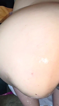 Big Ass Girl with Destroyed Asshole Loves Cock From Ass to Mouth and Cum Inside Her Intestines