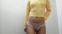 desigirl93: Desi Bhabhi Ukazuje trochu uvnitř kundičky, růžová část