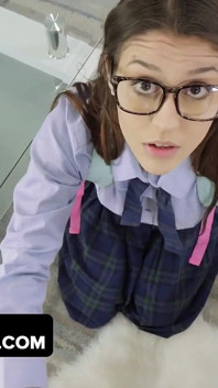 Step Daughter Wants a Big Dick for Her Beautiful 18 Years Old Birthday! ~ Free Movie