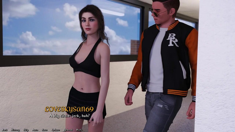 LoveSkySan69Real: Being a Dik 0.6.0 Part 104 Hot Fuck with Sarah by Loveskysan69