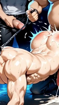 Albino twink balon götünü birkaç adam tarafından siktiriyor.. Yaoi Hentai Animasyon.