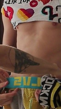 Two Guys with Big Cocks Fuck Cute Guy's Tight Asshole