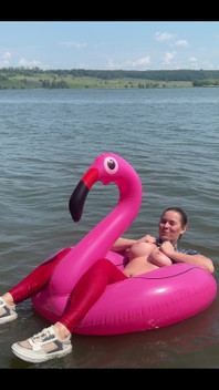 Yes, I’m Really Floating Around in Leggings