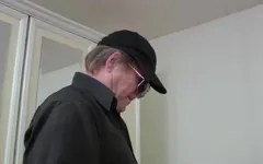 An Old Man Fucks a Pretty Teen for Her First Porn