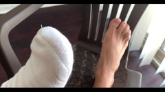 Jasons feet: Me pediram para usar meias de atleta atlético e mostrar...