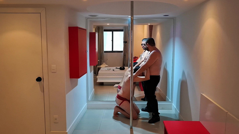Combat and fetish: Motel Domination: jobber ternyata patuh sama polisi