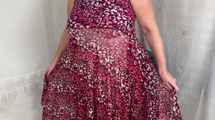 Aunty Sandra vintage girdle queen: Sandra Teyze senin için soyunuyor