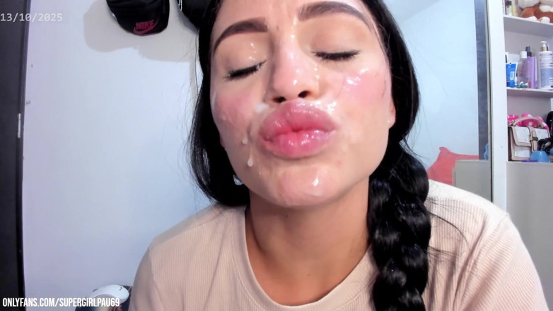 zoepaulina: Dirty Blowjob-sloppy-facial Birthday Gift