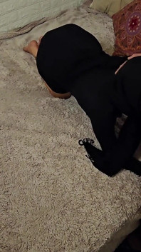 Blowjob and Fuck with Finger on Ass Mia Niqab