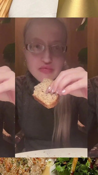 Cina asmr în restaurant