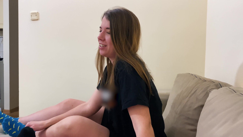 Addy Broke: 食べたかったけど顔にザーメンが出ちゃった