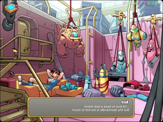Porny Games: Resgate espacial: Código rosa v7.0 - Sexo no sofá junkyard (2)