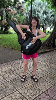 Manul Got Her New Guitar