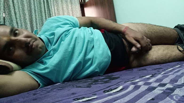 Rajasthani-old-lover: Hombre indio y muestra zapato de ducha y masturbación