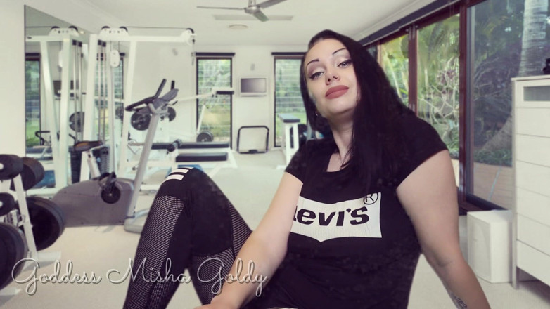 Goddess Misha Goldy: Quitte ta femme parce que tu as envie d'une bite !...