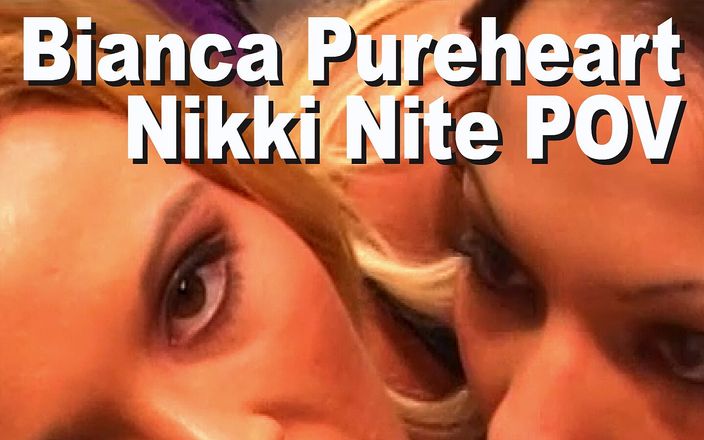 Edge Interactive Publishing: Bianca Pureheart și Nikki Nite și Dick Delaware gât futut anal a2opm...