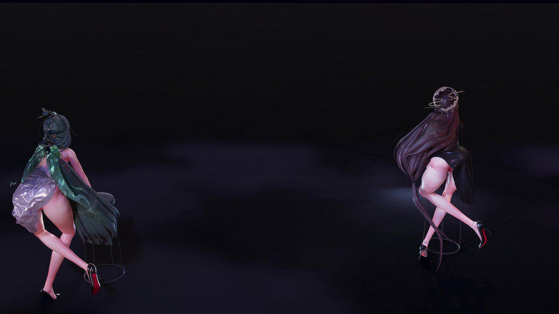 MikuMotion: Mmd Brave Girls-Rollin', Tanec párů, Korejský tanec, Spodní prádlo, Striptýz