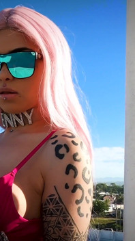Penny (19) Misses Her Stepdaddy! Stepdaughter Cheating Fuck on the Balcony!
