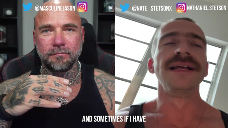 Raw and Uncensored with Masculine Jason: Pornoster bekentenissen - Nate Stetson aflevering 21
