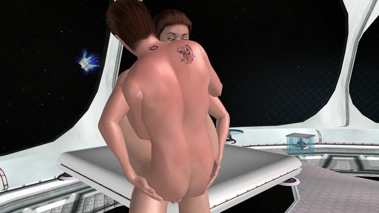 LustMen: Gespierde dekhengst neukt zwaargeschapen Maatje staand en berijdt dan pik 3D...