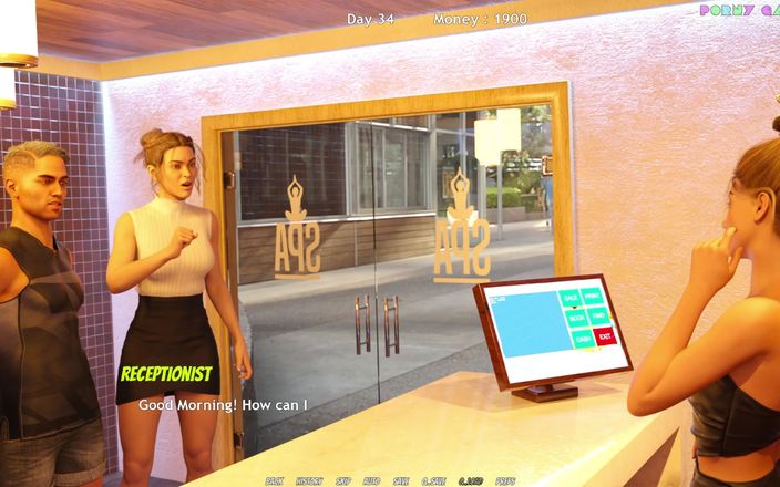 Porny Games: Lisa Total Investigation! by Dragofinder Studio - My Fiancee Is Stucked...