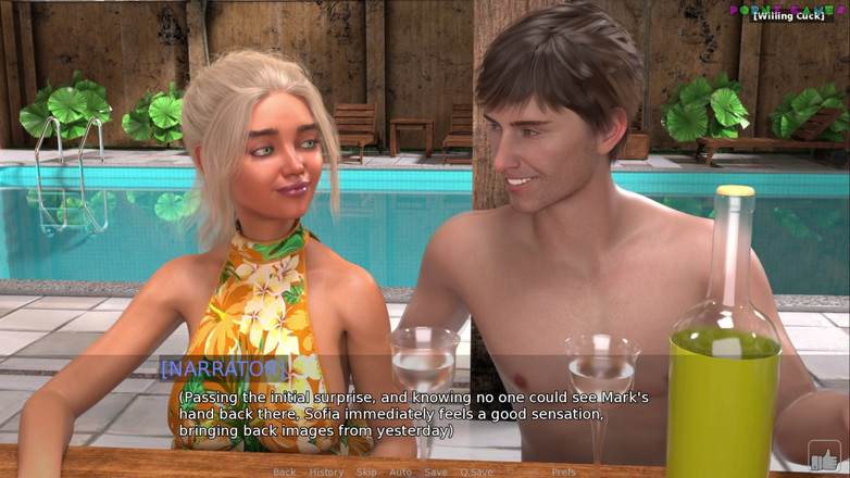 Porny Games: De acordo com Sofia de Grima Grima - Casal fazendo anal...