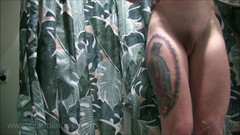 Claudia Kink: Candid Soapy Shower Scene with Shaving