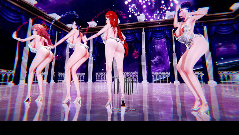 MikuMotion: Rollinova čtyřčlenná sexuální uniforma; námořnická punčocha