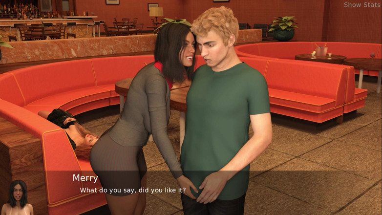 Porny Games: Proyecto esposa caliente - Noche de chicas (35)