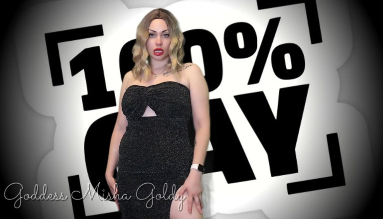 Goddess Misha Goldy: Te encanta tomar polla! Quieres chupar la polla! ¡No quieres coño! ¡Eres...