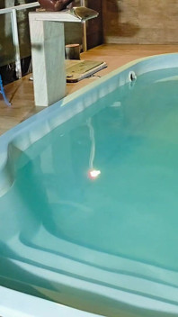 Caught in the Act! Two Brunettes Caught Masturbating in the Condo's Pool