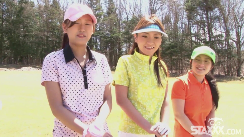 Staxxx: Asian golfers naked and sexy