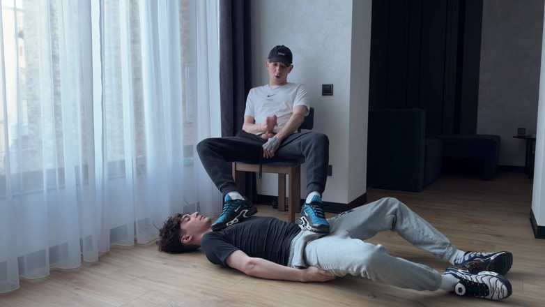 1JackDaniel: Sniffs Socks and Both Cum