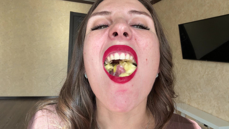 Hottie goddess: Rayuan telan sperma sampai telan sperma - pov