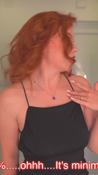 Roșcată sexy corupe prietenul studentului în sex cu vibrator legat în share bed