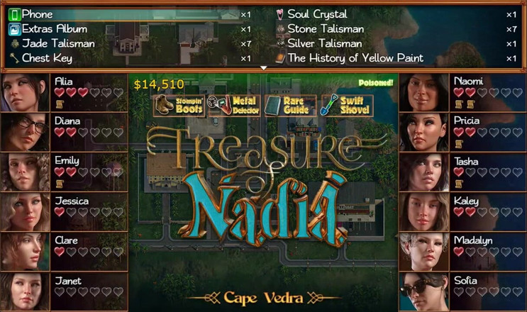 Dirty GamesXxX: Treasure of Nadia: Ancient Stick ep.50