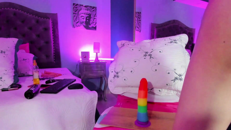 Mariajo Sex: I'm going to swallow the rainbow with my butthole